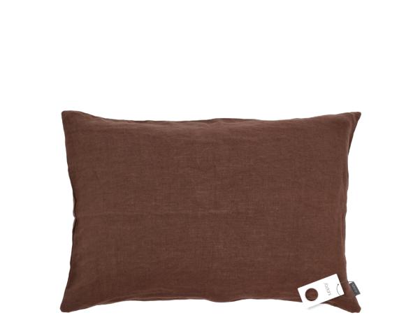 Bitz Södahl Linen Cushion 40 X 60 Cm Coffee Brown