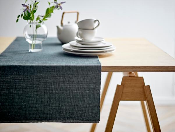 Bitz Södahl Melange Table Runner 48 X 150 Cm Green
