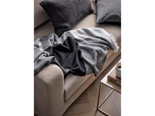 Bitz Södahl Merino Throw 130 X 200 Cm Ash