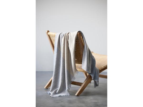 Bitz Södahl Merino Throw 130 X 200 Cm Grey