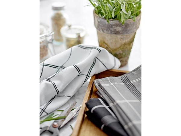 Bitz Södahl Minimal Tea Towel 50 X 70 Cm Black