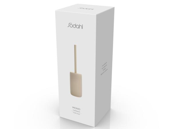 Bitz Södahl Mono Toilet Brush Dia 9 X 40 Cm Beige