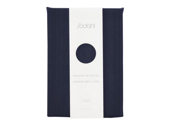 Bitz Södahl Noble Bed Linen 140 X 220 Cm Navy Blue