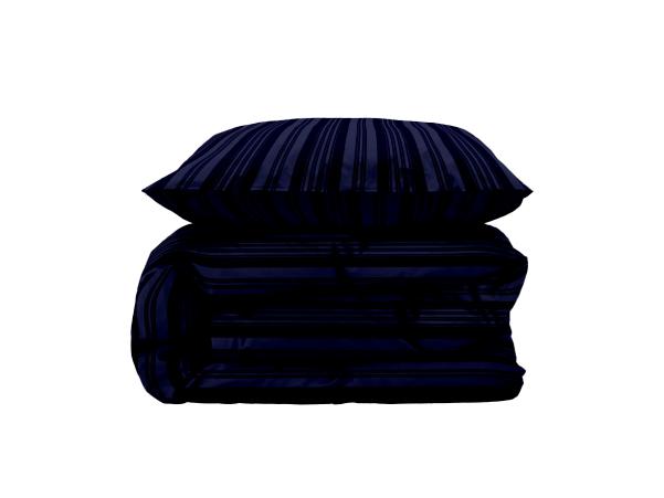 Bitz Södahl Noble Bed Linen 200 X 220 Cm Navy Blue