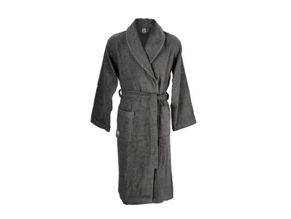 Bitz Södahl Organic Classic Bathrobe S/M Ash