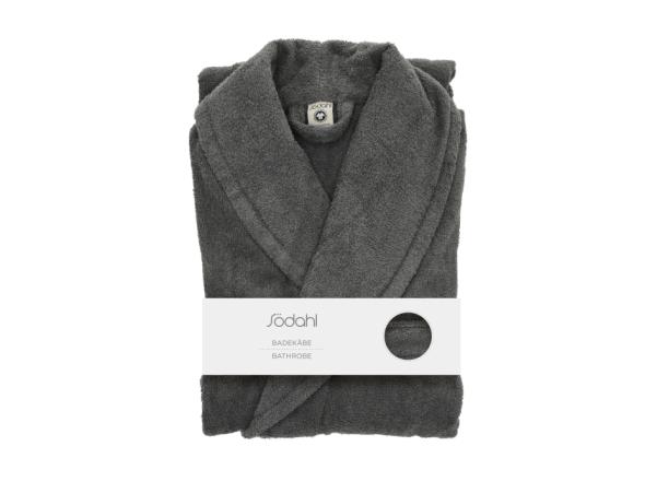 Bitz Södahl Organic Classic Bathrobe S/M Ash