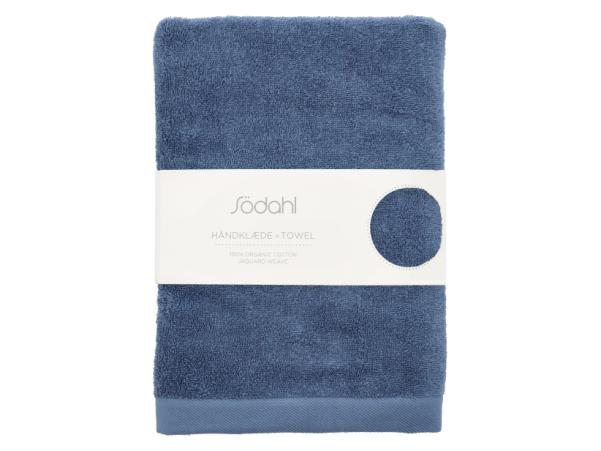Bitz Södahl Organic Comfort Towel 70 X 140 Cm Blue