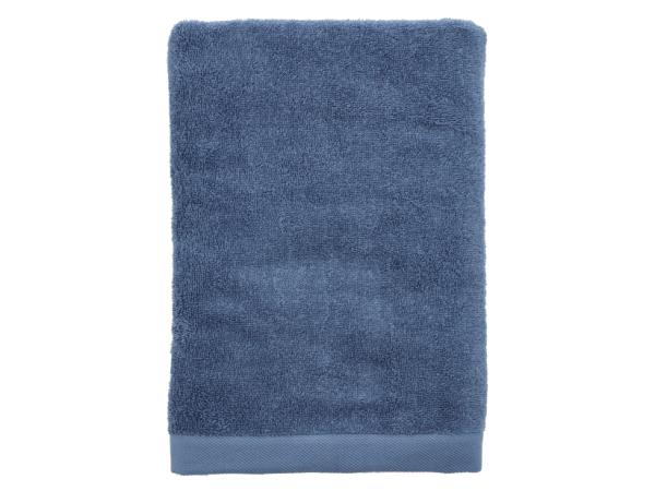 bitz Södahl organic Comfort Towel 70 x 140 cm Blue