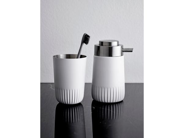 Bitz Södahl Plissé Toothbrush Holder White