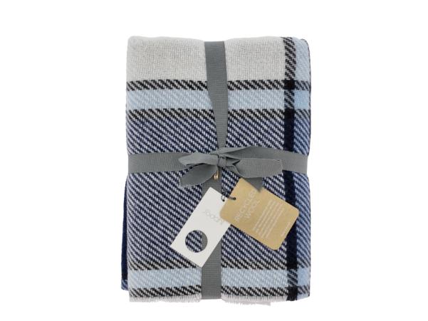 Bitz Södahl Precise Throw 130 X 170 Cm Blue