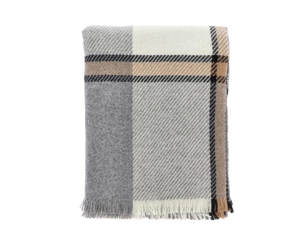 bitz Södahl Precise Throw 130 x 170 cm Grey