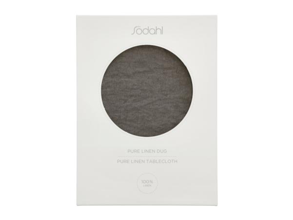 Bitz Södahl Pure Linen Tablecloth Dia 160 Cm Earth