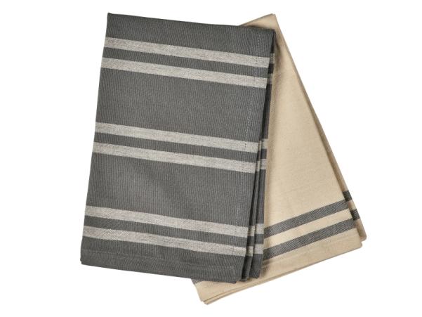 Bitz Södahl Soft Tea Towel 70 X 50 Cm 2 Pcs Grey