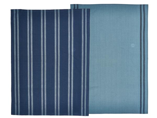 bitz Södahl Soft Tea towel 70 x 50 cm 2 pcs Indigo