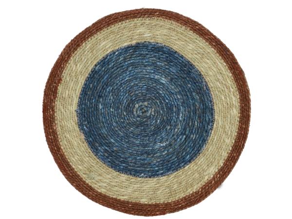 bitz Södahl Sun Placemat Dia 35 cm Navy blue