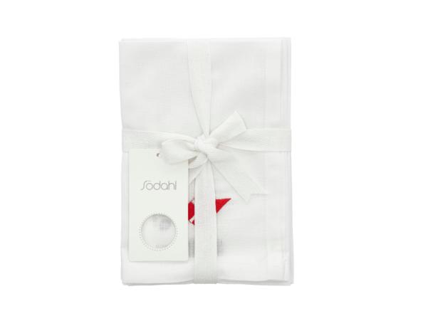 Bitz Södahl Tillykke Napkins 40 X 40 Cm 4 Pcs