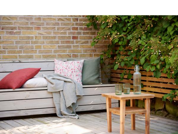 Bitz Södahl Waffle Throw 130 X 170 Cm Green