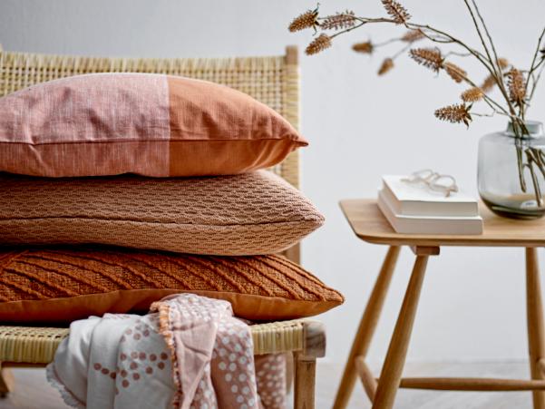 Bitz Södahl Wave Knit Cushion 40 X 60 Cm Camel