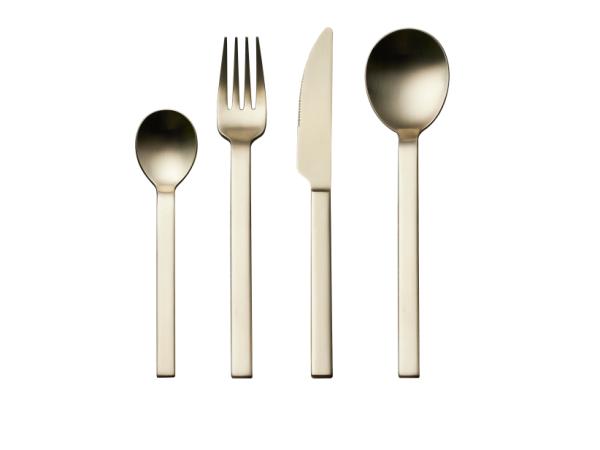 bitz Studio Round Storm Cutlery set 16 parts Honey
