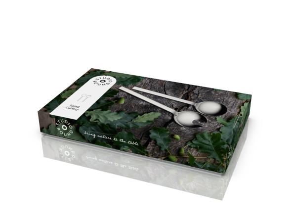 Bitz Studio Round Storm Salad Cutlery 25 Cm Steel