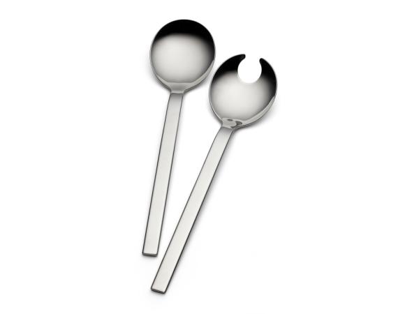 bitz Studio Round Storm Salad cutlery 25 cm Steel