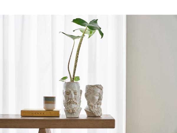 Bitz Villa Collection Calvi Vase 23 Cm White