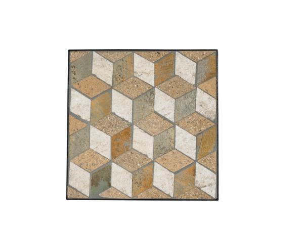 Bitz Villa Collection Karv Side Table 2 Pcs. Black