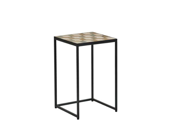 Bitz Villa Collection Karv Side Table 2 Pcs. Black