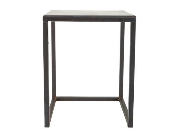 Bitz Villa Collection Walde Table Set Of 2 Black