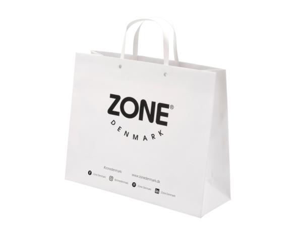 Bitz Zone Denmark Bag 40 X 32 Cm Black/White