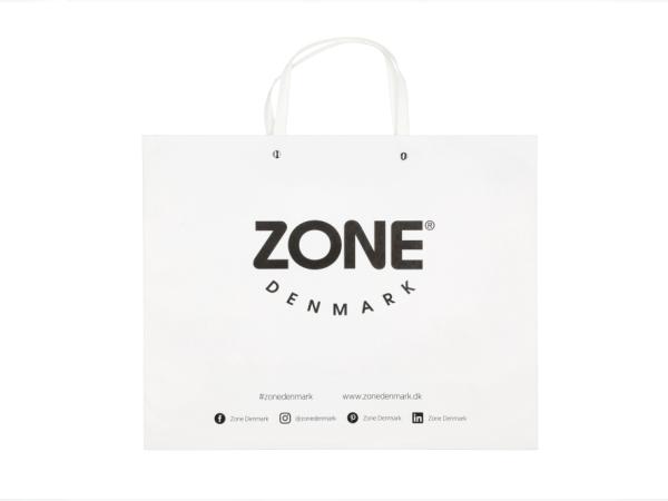 bitz Zone Denmark Bag 40 x 32 cm Black/White