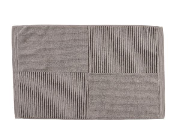 bitz Zone Denmark Classic Bath mat 80 x 50 cm Grey