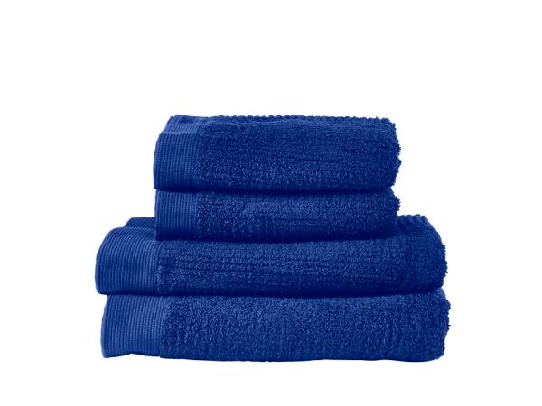 bitz Zone Denmark Classic Towels 4 pcs Indigo Blue