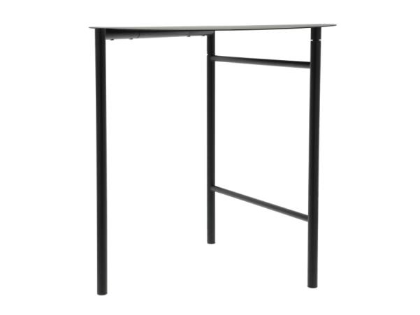 Bitz Zone Denmark Disc Table Dia 70 X 72 Cm Black