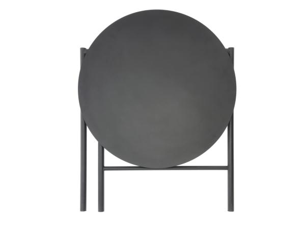 Bitz Zone Denmark Disc Table Dia 70 X 72 Cm Black