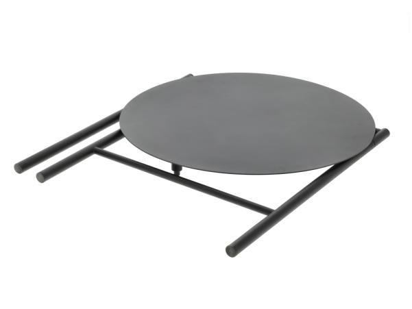 Bitz Zone Denmark Disc Table Dia 70 X 72 Cm Black
