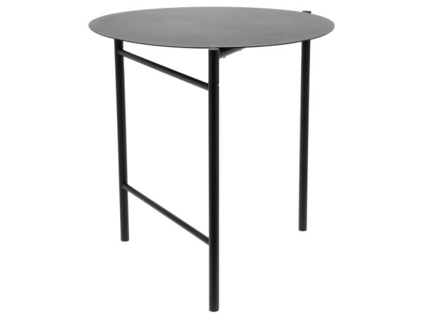 bitz Zone Denmark Disc Table Dia 70 x 72 cm Black