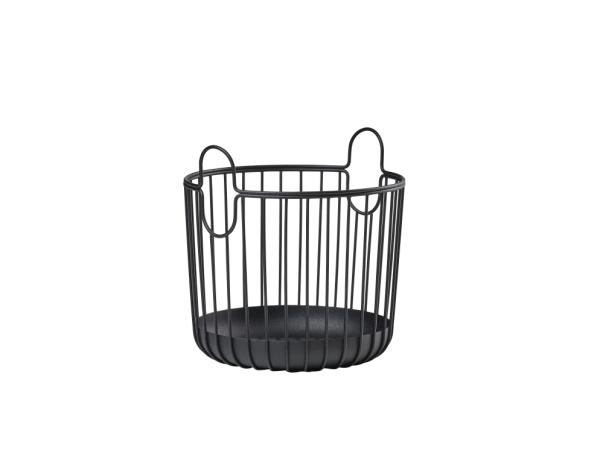 bitz Zone Denmark Inu Basket Dia 20 x 20 cm Black