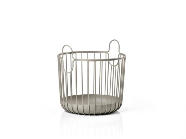 Bitz Zone Denmark Inu Basket Dia 20 X 20 Cm Taupe