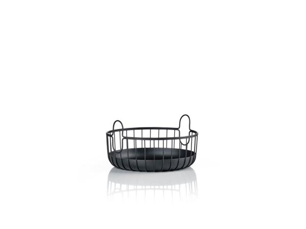 Bitz Zone Denmark Inu Basket Dia 22 X 8 Cm Black