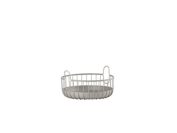 bitz Zone Denmark Inu Basket Dia 22 x 8 cm Taupe