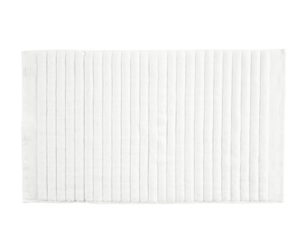bitz Zone Denmark Inu Bath mat 80 x 50 cm White