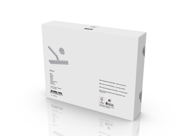 Bitz Zone Denmark Solo Wiper 21 X 17 Cm Soft Grey