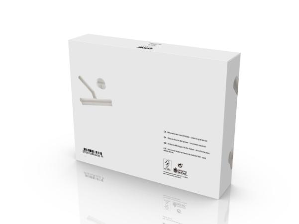 Bitz Zone Denmark Solo Wiper 21 X 17 Cm White