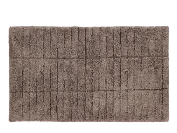 bitz Zone Denmark Tiles Bath mat 80 x 50 cm Taupe