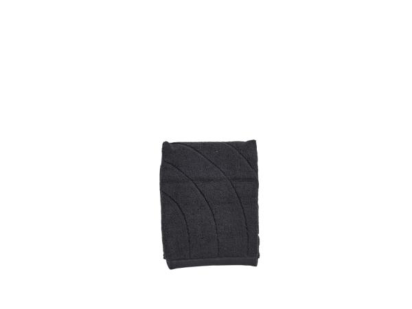 bitz Zone Denmark Time Towel 70 x 50 cm Black