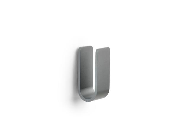 Bitz Zone Denmark Ume Hook 3 5 X 3 4 X 8 Cm Grey