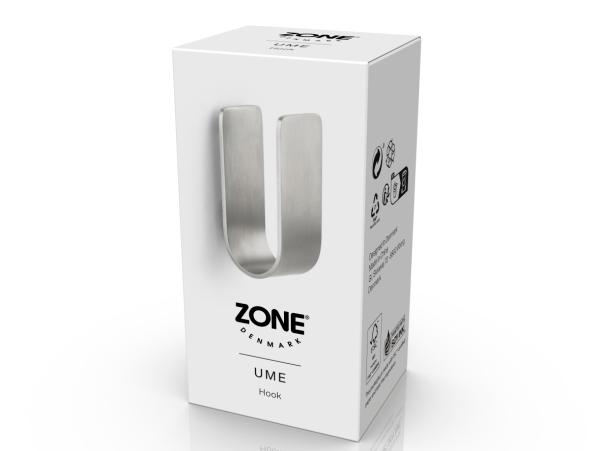 Bitz Zone Denmark Ume Hook 3 5 X 3 4 X 8 Cm Steel