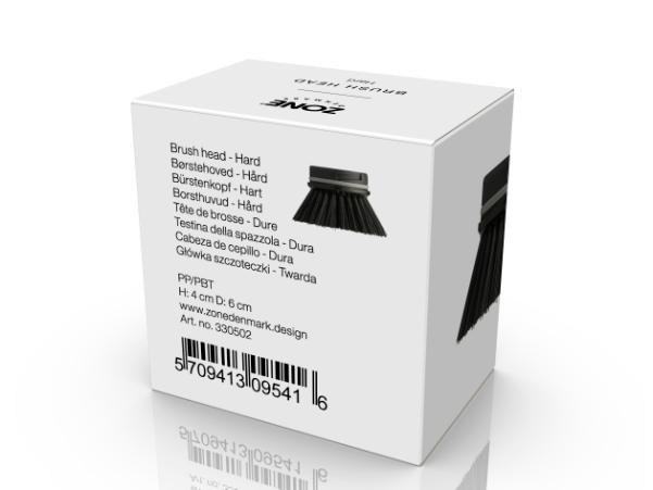 Bitz Zone Dishwasher Brush Head Hard Black