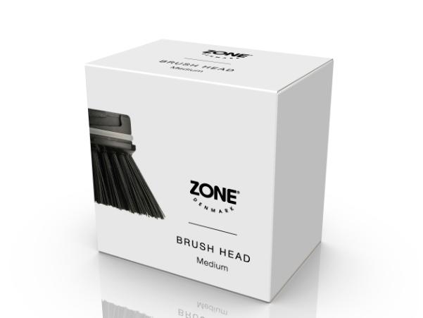 Bitz Zone Dishwasher Brush Head Medium 6 Cm Black